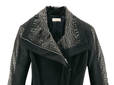 Taillierte Bikerjacke von Apriori