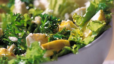 Mehr Salat, weniger Brot
