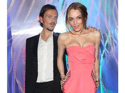 Matthew Williamson und Lindsay Lohan