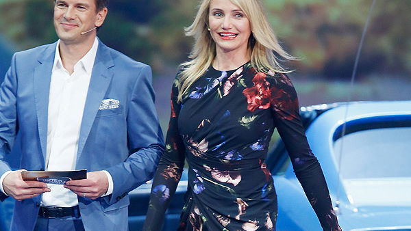 Cameron Diaz bei "Wetten, das...?"