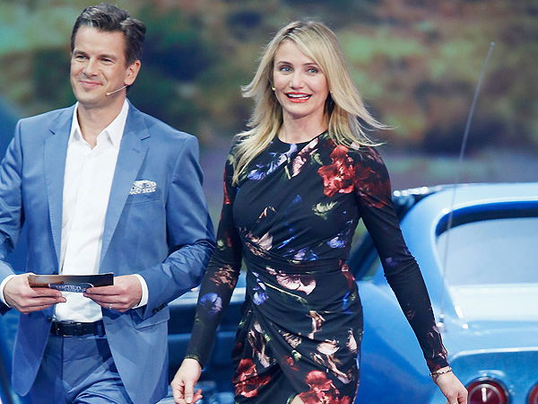 Cameron Diaz bei "Wetten, das...?"