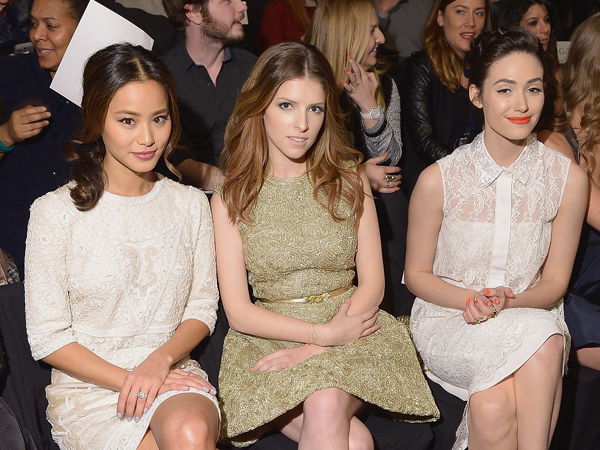 Jamie Chung, Anna Kendrick und Emmy Rossum bei Monique Lhuillier