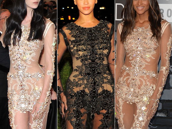 Mariacarla Boscono, Beyonce und Ciara in Givenchy