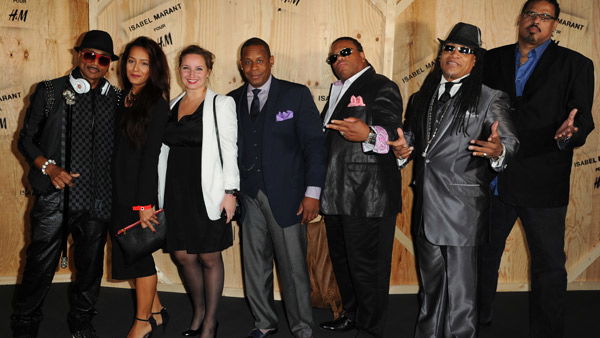 Melle Mel, Wonder Mike und Mike Gee beim H&M-Event