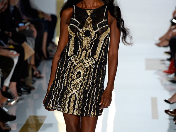 Naomi Campbell auf der New York Fashion Week