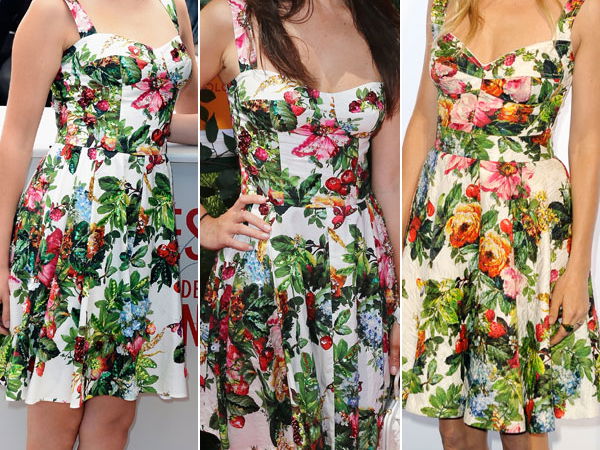 Lea Seydoux, Julia Restoin-Roitfeld und Sienna Miller in Dolce & Gabbana