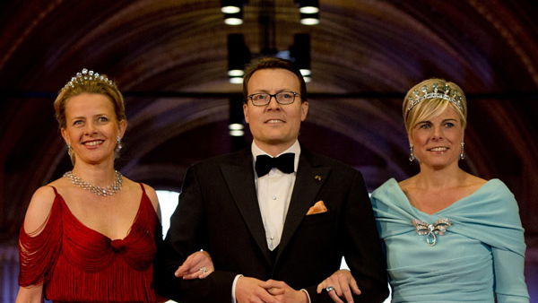Mabel, Constantijn und Laurentien der Niederlande