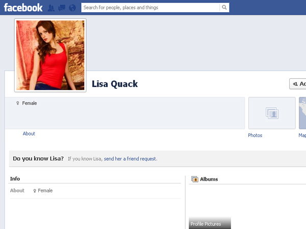 GNTM 2013: Lisa Quack bei Facebook