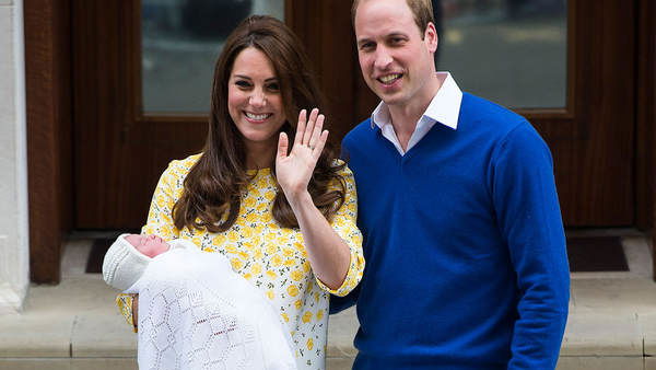 Duchess Catherine, Prinz William und die Prinzessin