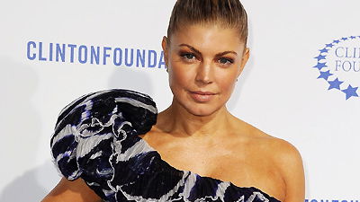 Fergie, leicht überbräunt
