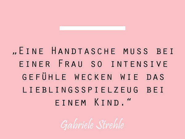Handtaschen Zitate