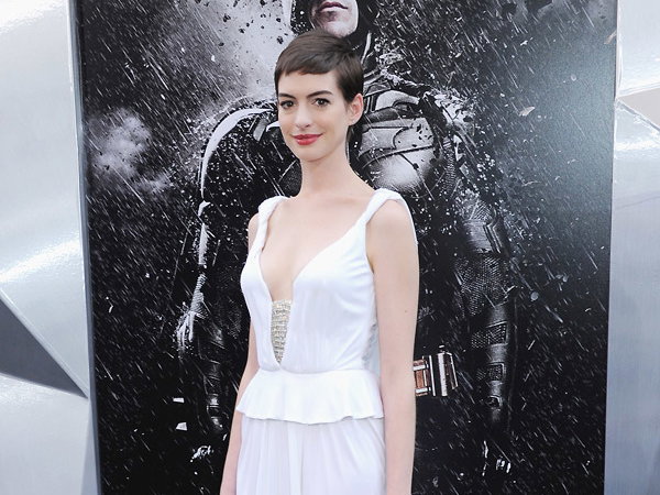 Anne Hathaway bei der New York Premiere von "The Dark Knight Rises"