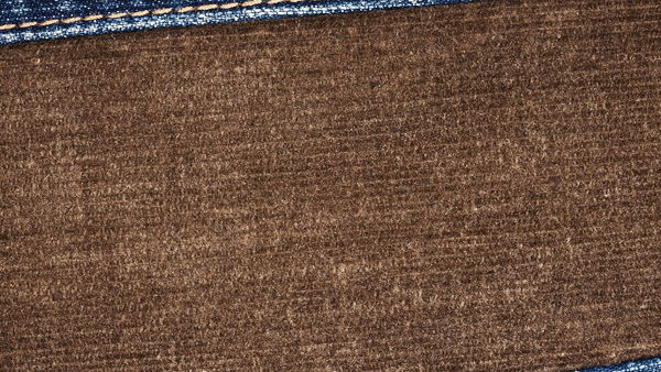 Cord-Jeans, zweifarbig