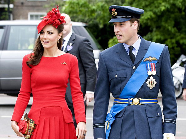 Catherine, Herzogin von Cambridge in Alexander McQueen
