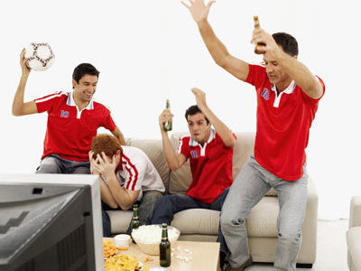 Männer verstehen: Beim Fußball abgergläubisch