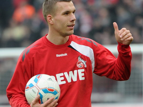 Lukas Podolski auf Platz 15 der heißesten Fußballer