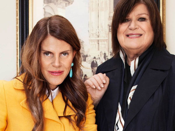 Anna Dello Russo und Margareta van den Bosch,