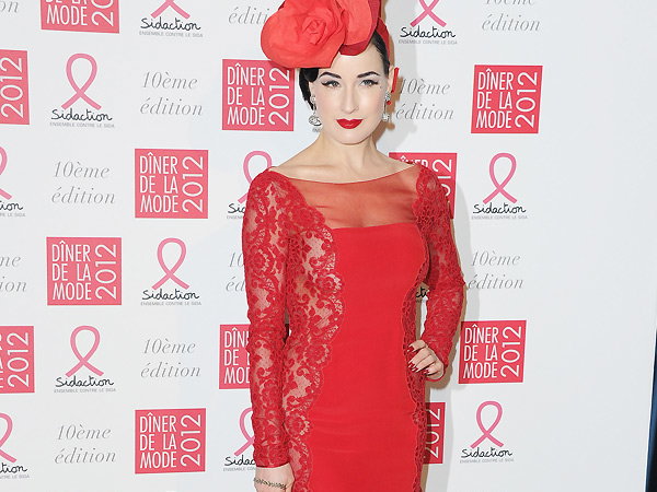 Dita von Teese in Alexis Mabille Couture