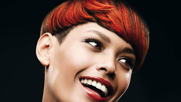 Kurze, rote Haare