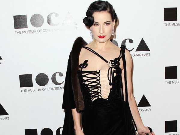 Dita von Teese in Jean-Paul Gaultier Haute Couture