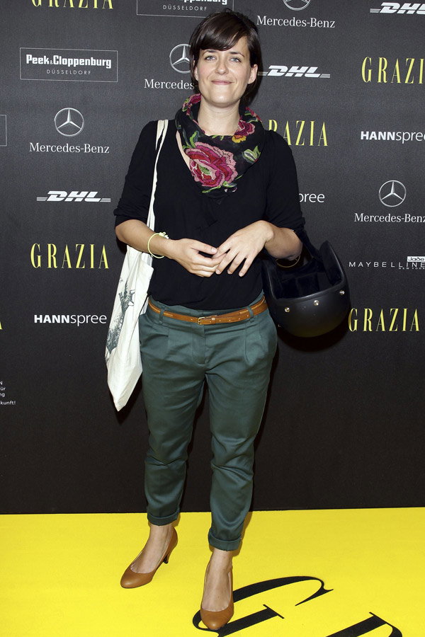 Sarah Kuttner bei der Berlin Fashion Week