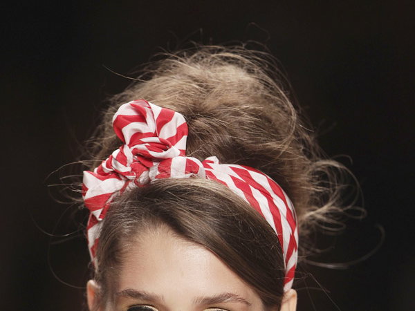 Leyla Mert bei der Berlin Fashion Week