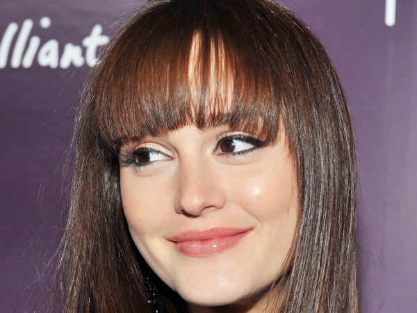 Leighton Meester mit Sleek Hair