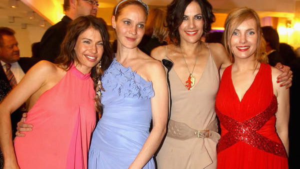 Jana Pallaske, Bettina Zimmermann, Jeanette Hain und Nadja Uhl