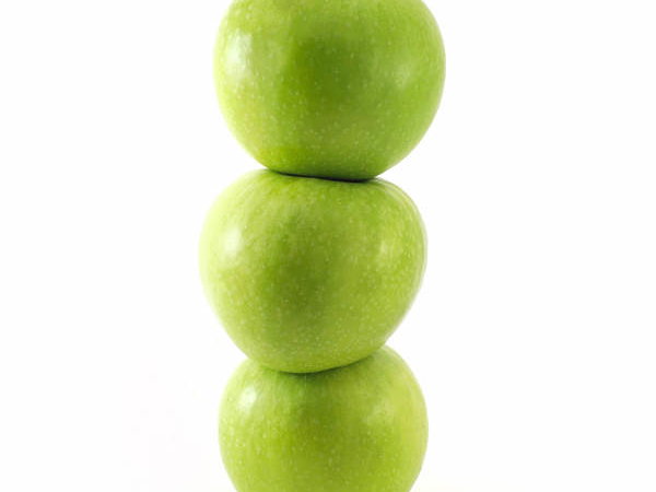 Im Apfel stecken viele Ballaststoffe