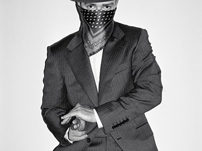 Justin Timberlake in cooler Pose