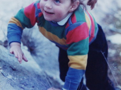 Kate Middleton mit drei Jahren