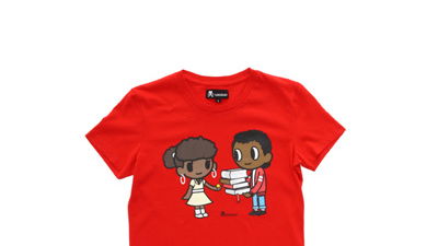 Süßes, rotes T-Shirt