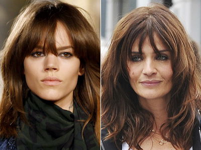 Zwei Stars, eine Frisur: Freja Beha Erichsen vs. Helena Christensen