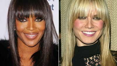 Zwei Stars, eine Frisur: Naomi Campbell vs. Heidi Klum