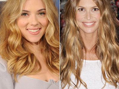 Frisuren-Duell: Scarlett Johansson vs. Elle Macpherson