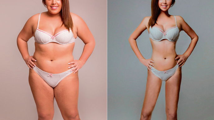 Der ideale Body weltweit im Photoshop Experiment