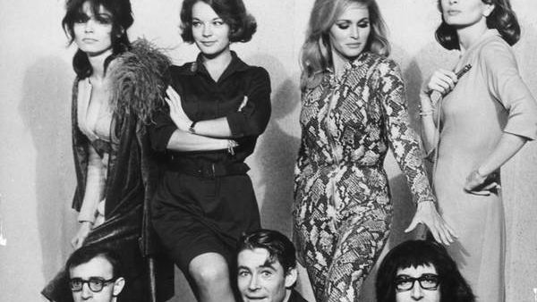 Romy Schneider in "What's new, pussycat?"