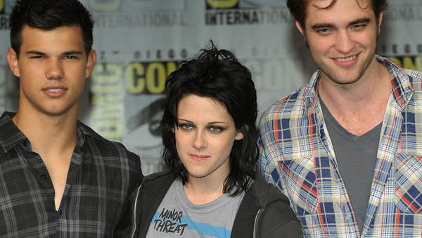 Kristen Stewart, Taylor Lautner und Robert Pattinson - 2009