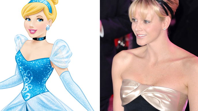 Disney-Prinzessinnen Doppelgänger