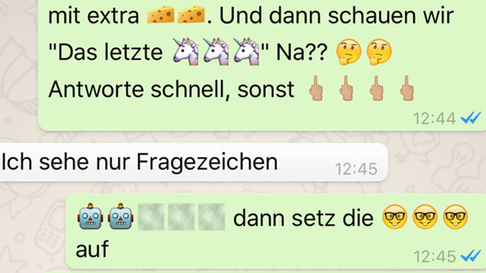 Mittelfinger-Emoji, Einhorn-Emoji und 148 weitere sind da!