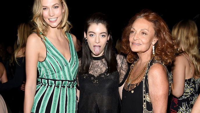 Karlie Kloss, Lorde und Diane von Fuerstenberg - CFDAs