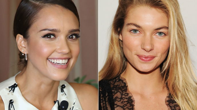 Getuschte Wimpern vs. ungetuschte Wimpern