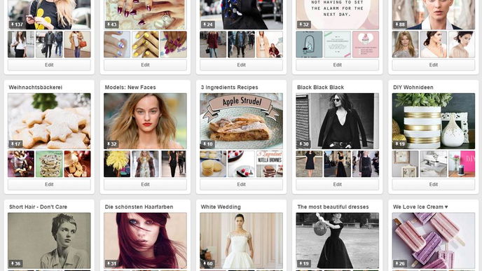 Die Top 10 Pins auf Pinterest 2015