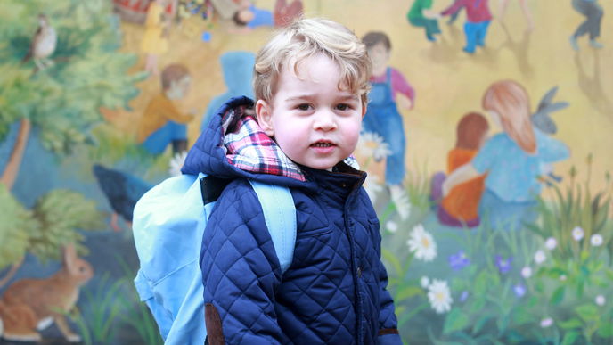 Prinz George: Erster Kindergarten-Tag