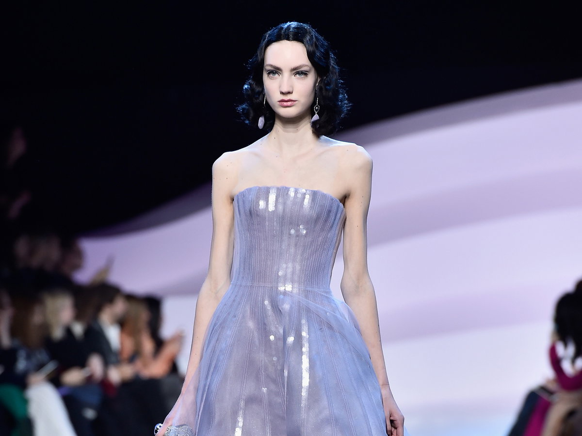 Armani Prive Spring/Summer 2016 - Bustier-Robe