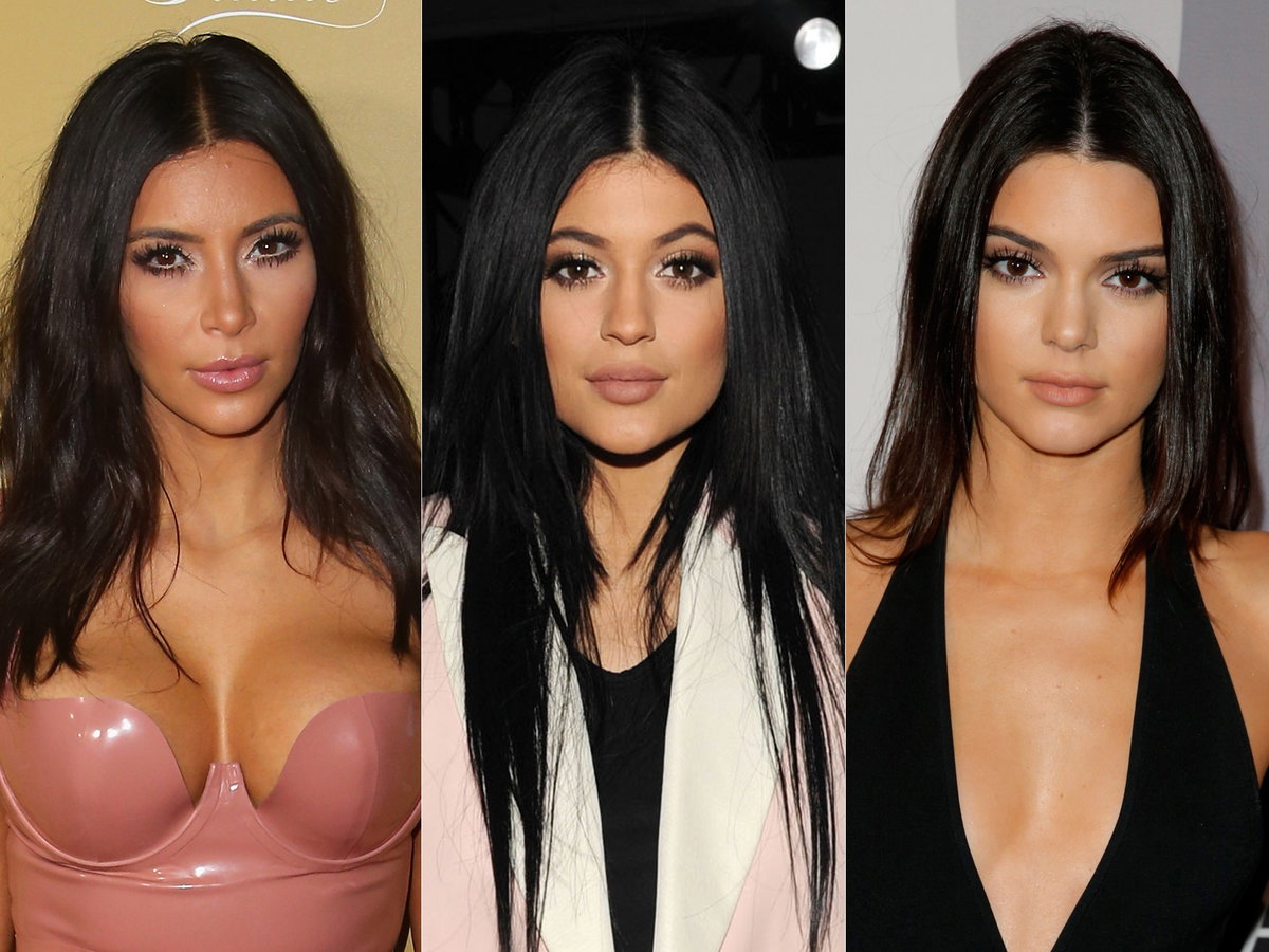 Die Kardashians und der Mittelscheitel
