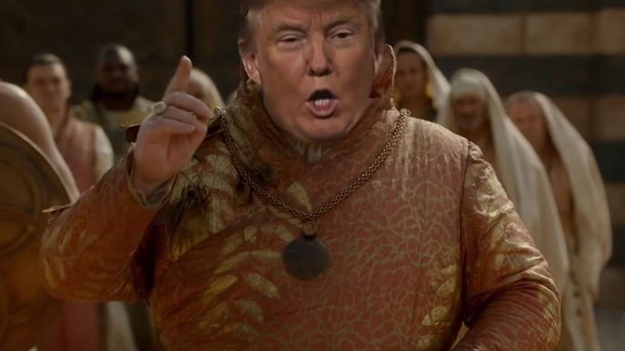 Donald Trump erobert Westeros