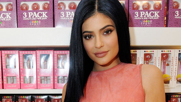 Kylie Jenners Lippenstift als Eyeliner?