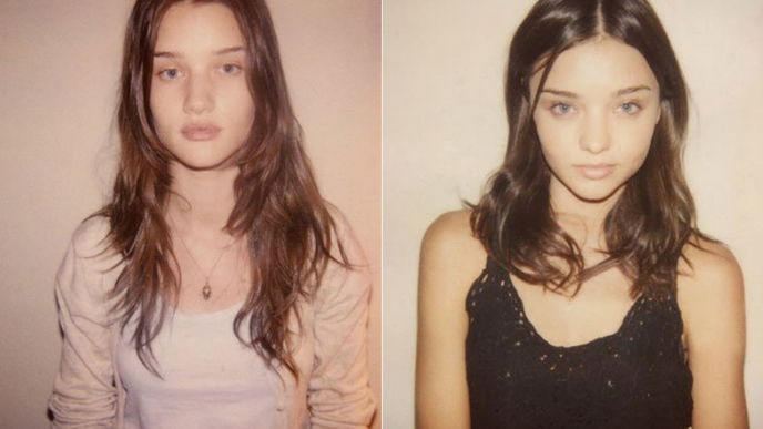 Modelkartei: Die Polaroids der Topmodels