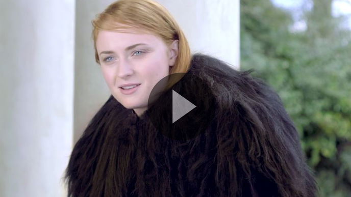 Game of Thrones Sophie Turner singt 'Hello' als Jon Snow